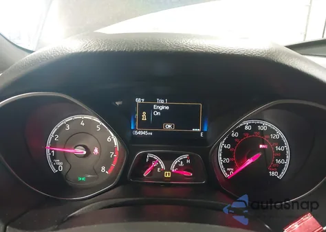 2018 Ford Focus St из США, поврежденный, VIN 1FADP3L93JL233448